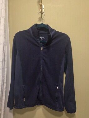 Antigua Navy Zip Up Jacket Size Large